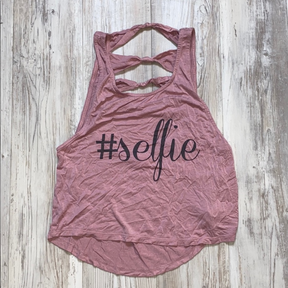 💜Selfie crop top